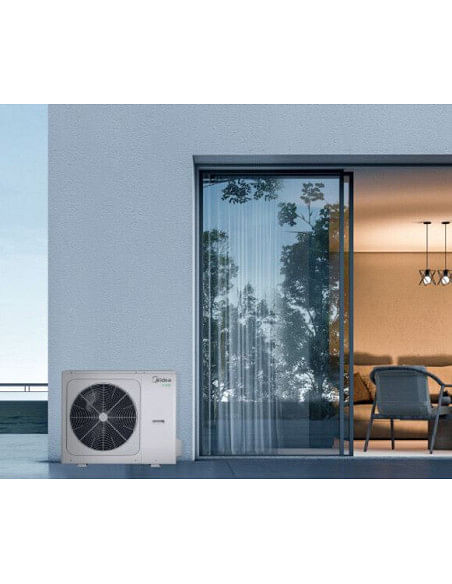 Pompa di calore monoblocco 14 KW Aria-Acqua R32 Midea Power Series Trifase - MHC-V14WD2RN8-C per riscaldamento / raffrescamen...
