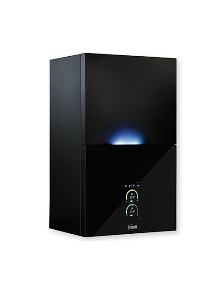 Caldaia 28 kw Ferroli Bluehelix Alpha Sublime 28C Murale a condensazione cod. 0TSB4FWA capacità 28 kW Gas metano / GPL - Clim...