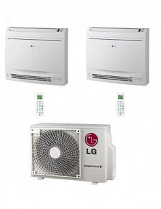 Climatizzatore Condizionatore LG Console R32 Dual Split Standard Inverter 9000 + 12000 BTU con U.E. MU3R19 NOVITÁ Classe A+++...