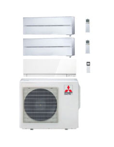 Climatizzatore Condizionatore Mitsubishi Kirigamine Style Bianco più Kirigamine Zen Bianco Trial Split R32 Inverter 9000 + 90... 2