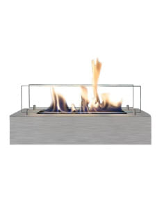 Bruciatore Bioetanolo Manuale British Fires Serie 4114 ACCIAIO 41x14 - Climaway