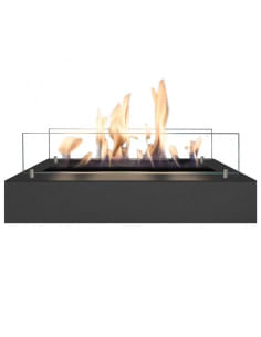 Bruciatore Bioetanolo Manuale British Fires Serie 5820 NERO 57,5X20 - Climaway