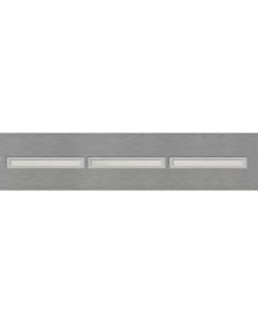 Bruciatore Bioetanolo Manuale British Fires Serie 8014L NERO CON BORDO 80X14 INCASSO - Climaway 2