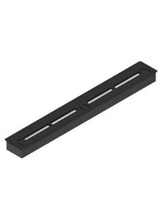 Bruciatore Bioetanolo Manuale British Fires Serie 11814L NERO CON BORDO 118X14 INCASSO - Climaway 2