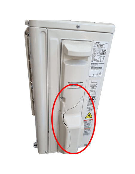Climatizzatore Condizionatore Mitsubishi Linea Smart R32 MSZ-HR35VF 12000 BTU INVERTER classe A++/A+***VEDI DESCRIZIONE*** - ...
