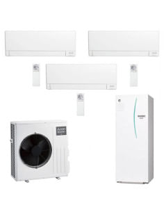 Pompa Di Calore Ibrida Mitsubishi Electric Ecodan Multi Hydrotank 7,5 Kw PXZ-4F75VG Con Unità Interna ERST20D-VM2D produzione...