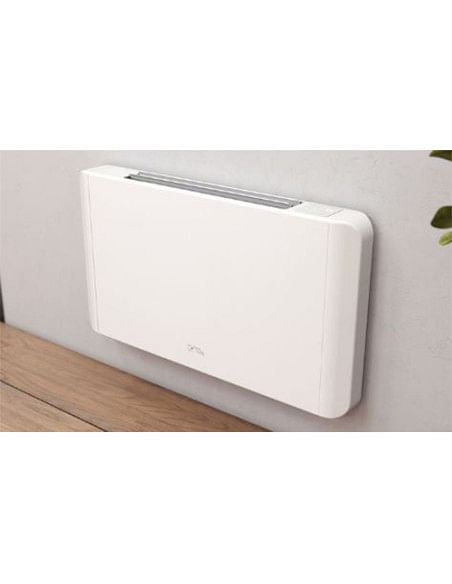 Ventilconvettore a pavimento/soffitto da arredo Ideal Clima Fan Coil Nemo Slim - Sottile 800 Dc Inverter Bianco TNM08D *WIFI ...