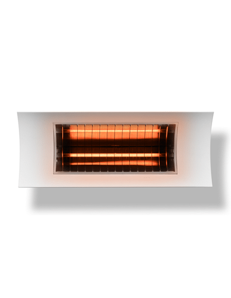 Riscaldamento decorativo da esterno Radialight OASI lampada riscaldante infrarossi 1000-2000 W colorazione bianca SQBAL201 - ...