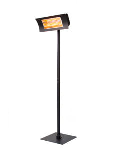 Piantana per Lampada Infrarossi OASI Nera PTBAL300 - Climaway 2