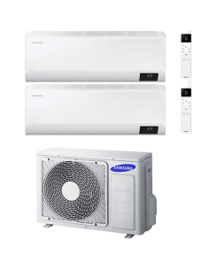 Climatizzatore Condizionatore Samsung Windfree Elite R32 Wifi Dual Split Inverter 7000 + 9000 BTU con U.E. AJ050TXJ2KG/EU NOV... 2