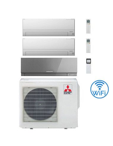 Climatizzatore Condizionatore Mitsubishi MSZ-BT + Kirigamine Zen Wifi R32 Trial Split Inverter 9000 + 9000 + 12000 BTU con U....