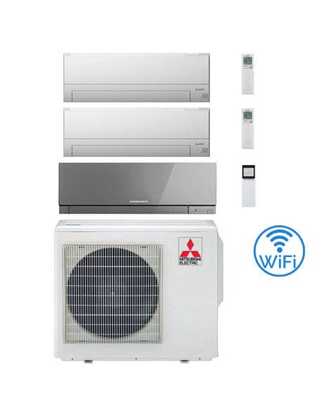 Climatizzatore Condizionatore Mitsubishi MSZ-BT + Kirigamine Zen Wifi R32 Trial Split Inverter 9000 + 9000 + 12000 BTU con U....