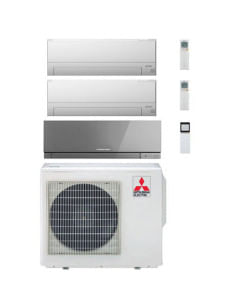 Climatizzatore Condizionatore Mitsubishi MSZ-BT + Kirigamine Zen Wifi R32 Trial Split Inverter 9000 + 9000 + 12000 BTU con U.... 2
