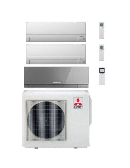 Climatizzatore Condizionatore Mitsubishi MSZ-BT + Kirigamine Zen Wifi R32 Trial Split Inverter 9000 + 9000 + 12000 BTU con U....