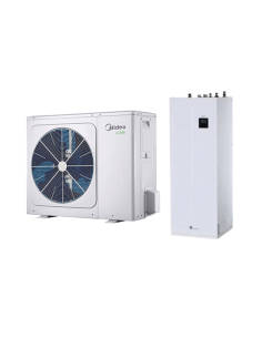 Pompa di calore Midea R32 16kW M-Thermal Arctic Series All In One accumulo ACS integrato da 240L unità esterna trifase MHA-V1... 2