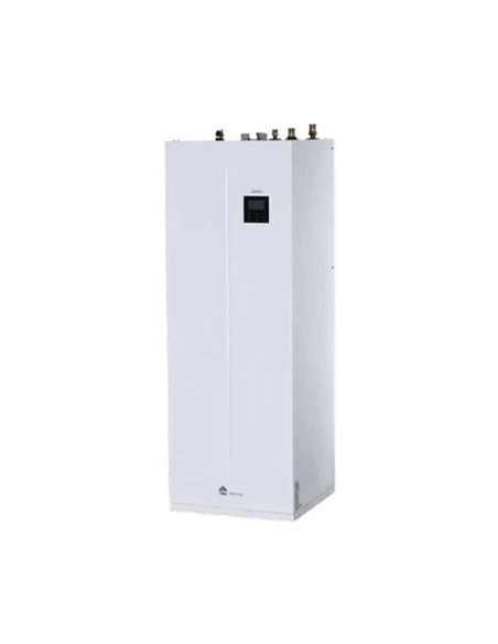 Pompa di calore Midea R32 6kW M-Thermal Arctic Series All In One con accumulo ACS integrato da 240L con unità esterna MHA-V6W...