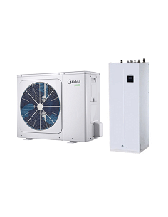 Pompa di calore Midea R32 6kW M-Thermal Arctic Series All In One con accumulo ACS integrato da 240L con unità esterna MHA-V6W... 2