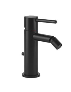 Gessi VIA TORTONA miscelatore bidet, con scarico e flessibili di collegamento, finitura black 18607/299 - Climaway