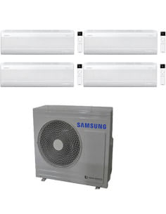 Climatizzatore Condizionatore Samsung Windfree Elite S2 R32 Wifi Quadri Split Inverter 9000 + 9000 + 12000 + 12000 BTU con U.... 2
