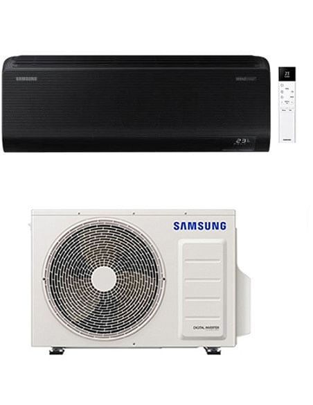 Climatizzatore Condizionatore Samsung WINDFREE BLACK Wifi 12000 BTU AR70F12C1ABNEU INVERTER classe A+++/A++ NOVITÁ 2025 - Cli...