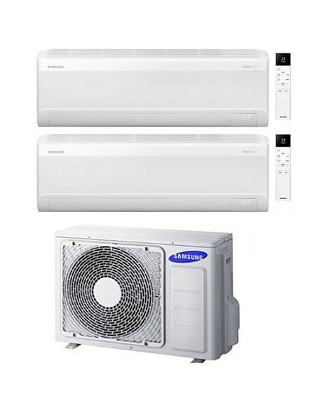 Climatizzatore Condizionatore Samsung Windfree Avant S2 R32 Wifi Dual Split Inverter 7000 + 7000 BTU con U.E. AJ040TXJ2KG/EU ...