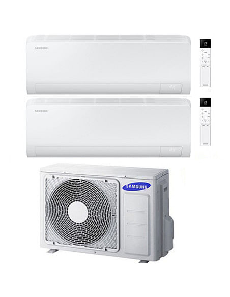 Climatizzatore Condizionatore Samsung CEBU S2 R32 Wifi Dual Split Inverter 9000 + 9000 BTU con U.E. AJ040TXJ2KG/EU NOVITÁ 202...