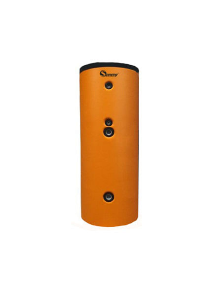 Kit solare termico SUNERG circolazione forzata per 3/4 persone con struttura per 2 collettori 2,37 mq + bollitore 300 litri c...