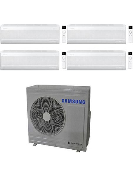 Climatizzatore Condizionatore Samsung Windfree Avant S2 R32 Wifi Quadri Split Inverter 7000 + 7000 + 7000 + 9000 BTU con U.E....