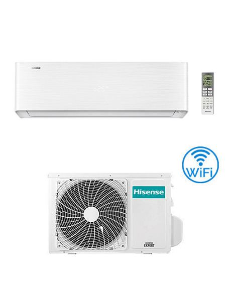 Climatizzatore Condizionatore Hisense Energy Pro X R32 Wifi 18000 BTU QH50BV0AG INVERTER Classe A++/A++ NOVITA' 2025 - Climaway