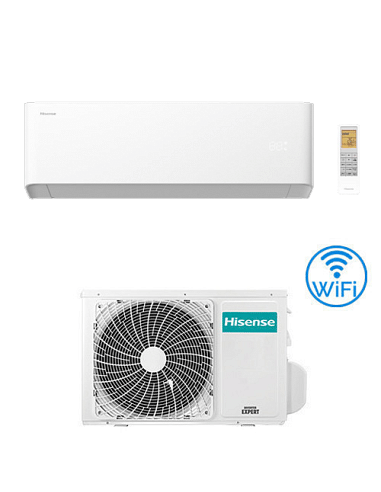 Climatizzatore Condizionatore Hisense Uni HB R32 Wifi 24000 BTU HB70KW0AG INVERTER Classe A++/A++ NOVITA' 2025 - Climaway