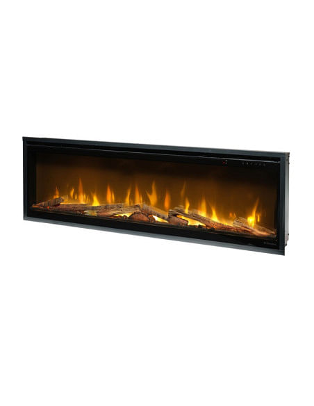 Caminetto elettrico a led MaisonFire serie Ignite Evolve 50 cm 128 con legna ceramica - Riscaldamento : 1-2 Kw - Climaway