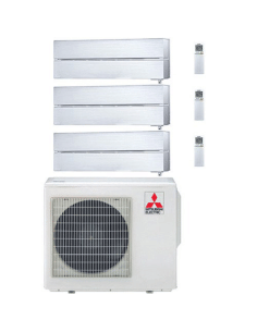 Climatizzatore Condizionatore Mitsubishi Kirigamine Style Wifi R32 Bianco Perla Trial Split Inverter 9000 + 12000 + 18000 BTU... 2