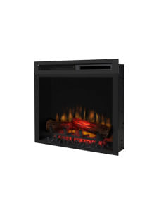 Caminetto elettrico a led da incasso con vetro MaisonFire serie Infire 58 - Riscaldamento : max 1,5 Kw - Climaway