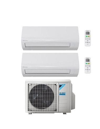 Climatizzatore GARANZIA ITALIA Daikin SENSIRA Wifi opzionale Dual Split 7000 + 12000 BTU con U.E. 2MXF50A Classe A++/A+ - Cli...
