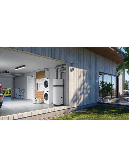 Scaldacqua a pompa di calore monoblocco Daikin Altherma M HW-EKHHE200CV37 da 200 litri Gas R-134A per produzione ACS mono ser...