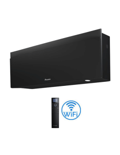 Climatizzatore Condizionatore Daikin Wifi Inverter Unità Interna a parete serie Emura Nero 18000 BTU FTXJ50AB - Climaway