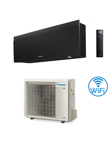 Climatizzatore GARANZIA ITALIA Daikin EMURA Nero Wifi 18000 BTU FTXJ50AB INVERTER Classe A++/A++ NOVITA' 2024 - Climaway