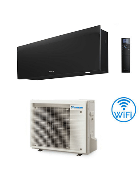 Climatizzatore GARANZIA ITALIA Daikin EMURA Nero Wifi 18000 BTU FTXJ50AB INVERTER Classe A++/A++ NOVITA' 2024 - Climaway