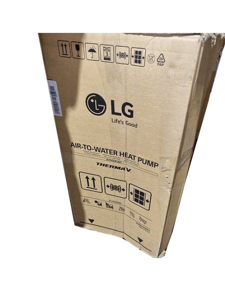 LG THERMA V GAS R32 UNITA' ESTERNA MONOBLOCCO HM091M.U43 (Pompa di calore idronica inverter) ***VEDI DESCRIZIONE*** - Climaway