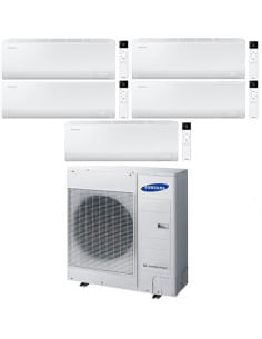 Climatizzatore Condizionatore Samsung CEBU S2 R32 Wifi Penta Split Inverter 9000 + 9000 + 9000 + 12000 + 18000 BTU con U.E. A... 2