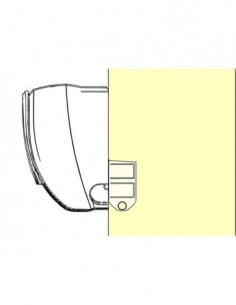Cassetta predisposizione maggiorata Ideal Clima Falko Ikaro TGCL30 - Climaway