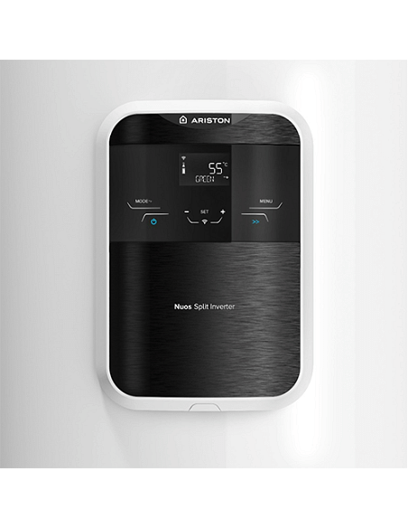 Scaldacqua a pompa di calore a pavimento Ariston Nuos Split Wi-Fi ER FS 3069763 da 270 litri Gas R-134A per produzione ACS Cl...