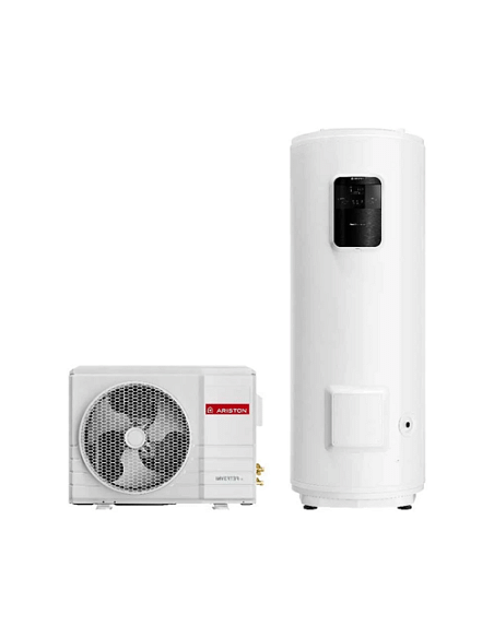 Scaldacqua a pompa di calore a pavimento Ariston Nuos Split Wi-Fi ER FS 3069763 da 270 litri Gas R-134A per produzione ACS Cl...