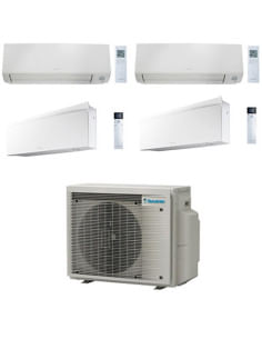 Climatizzatore GARANZIA ITALIA Daikin Perfera All Seasons + EMURA Quadri Split Inverter 7000 + 9000 + 12000 + 12000 BTU con U... 2