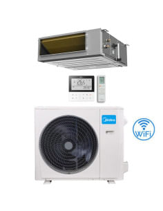 Climatizzatore Condizionatore Midea Canalizzato A7 R32 WiFi Trifase 36000 BTU MTJ-36HWFNX(GA) INVERTER Classe A++/A+ - Climaway