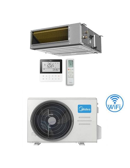 Climatizzatore Condizionatore Midea Canalizzato A7 R32 WiFi 24000 BTU MTJ-24HWFNX(GA) INVERTER Classe A++/A+ - Climaway