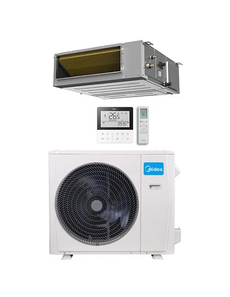 Climatizzatore Condizionatore Midea Canalizzato A7 R32 WiFi Trifase 48000 BTU MTJ-48HWFNX(GA) INVERTER Classe A++/A+ - Climaway