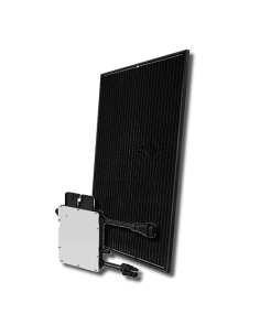 Kit Fotovoltaico standard Plug&Play Sunerg da 340W composto da microinverter e struttura di montaggio a parete - Climaway