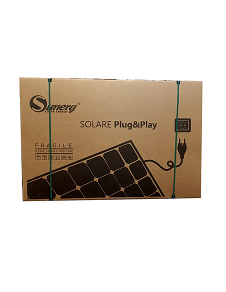 Kit Fotovoltaico standard Plug&Play Sunerg da 680W composto da microinverter e struttura di montaggio universale - Climaway