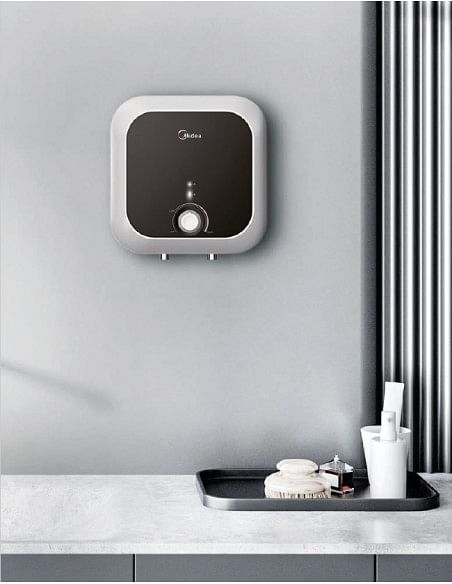 Scaldacqua Scaldabagno elettrico 30 litri 6 anni di garanzia Midea Serie VD verticale D30-15VDO Sopralavello Classe B - Climaway